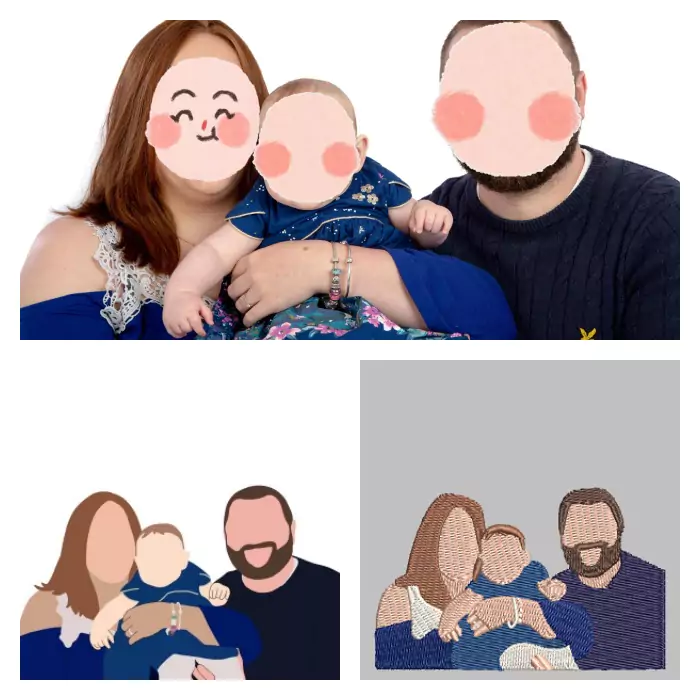 Customized Family Portraits