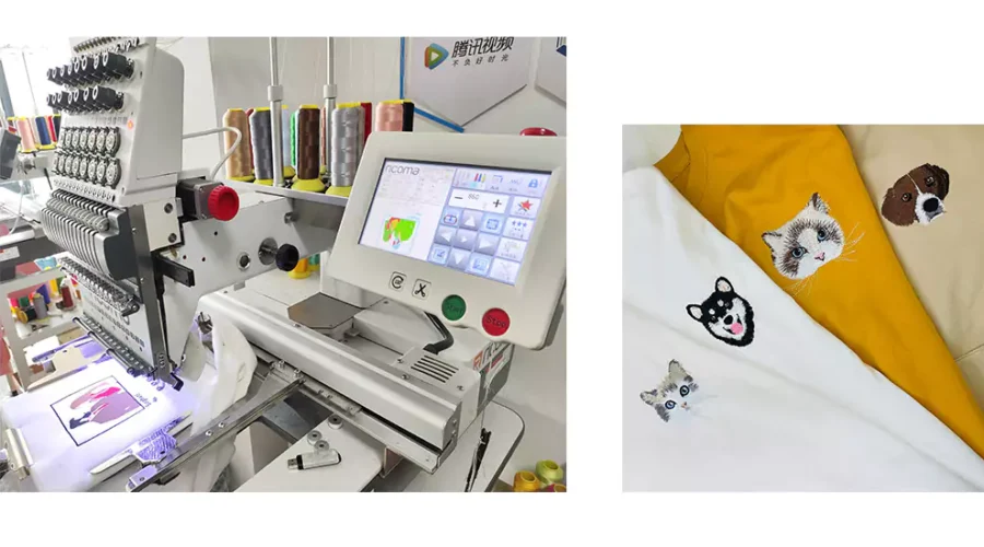 Multi Needle Embroidery Machine