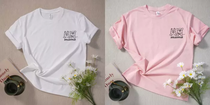 Embroidered T Shirts