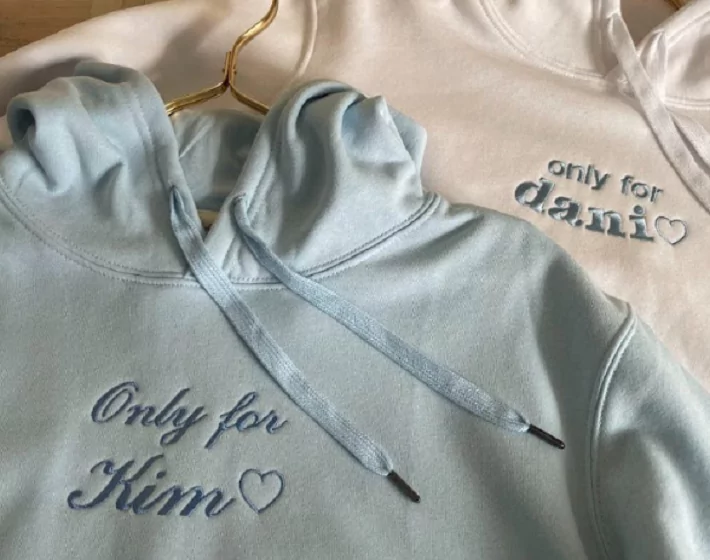 PERSONALIZED EMBROIDERED HOODIE