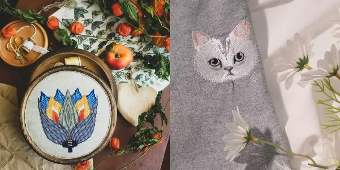 cross stitch vs embroidery