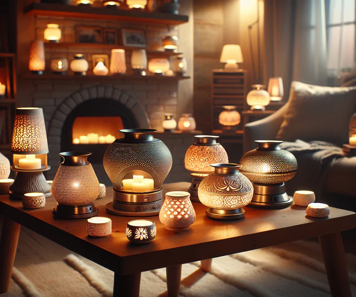 Customizable Candle Warmer Lamps